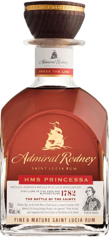 RUM CHAIRMAN'S ADMIRAL RODNEY HMS PRINCESSA 700ML