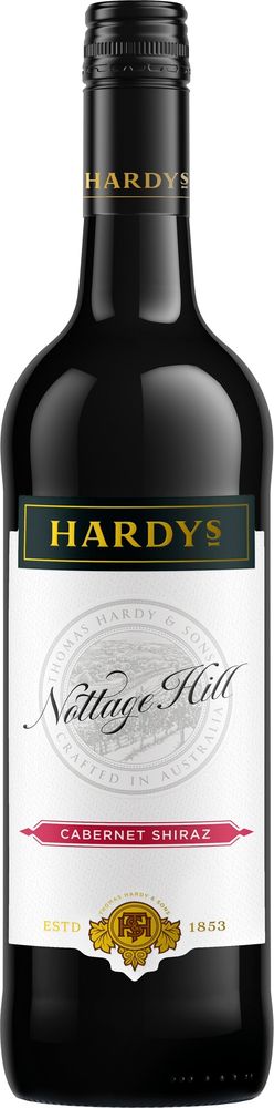 ΚΡΑΣΙ HARDYS NOTTAGE HILL CAB.SAUVIGNON SHIRAZ 2020 ΕΡΥΘΡΟ 750 ML
