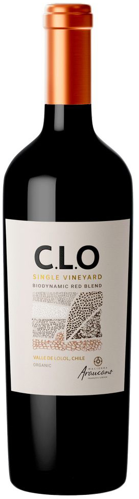 ΚΡΑΣΙ CLOS DE LOLOL RED (BIO) HACIENDA ARAUCANO 2019 ΕΡΥΘΡΟ 750 ML