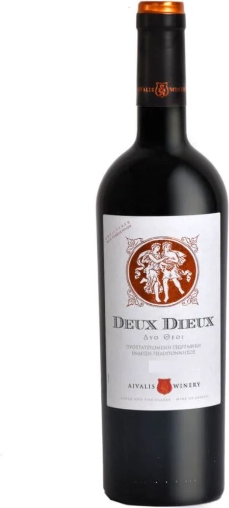 ΚΡΑΣΙ ΚΤΗΜΑ ΑΙΒΑΛΗ DEUX DIEUX 2023 ΕΡΥΘΡΟ 750 ML
