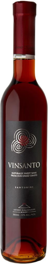 ΚΡΑΣΙ VINSANTO ΟΙΝΟΠΟΙΕΙΟ ΚΑΡΑΜΟΛΕΓΚΟΣ 2010 ΛΕΥΚΟ 500 ML