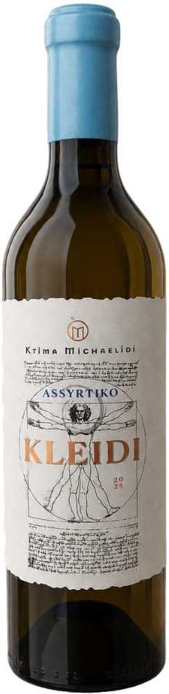 ΚΡΑΣΙ ΚΛΕΙΔΙ ASSYRTIKO ΚΤΗΜΑ ΜΙΧΑΗΛΙΔΗ 2025 ΛΕΥΚΟ 750 ML