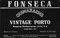 PORT FONSECA VINTAGE (MAGNUM) 1980 1500 ML