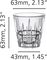 ��� ����������� ������� SPIEGELAU ESPRESSO SHOT PERFECT SERVE 80 ML 4��� [4500191]