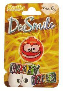 ΑΠΟΣΜΗΤΙΚΟ ΑΥΤΟΚΙΝΗΤΟΥ DEO SMILE CRAZY FACE VANILLA ΑΠΟΣΜΗΤΙΚΟ ΑΥΤΟΚΙΝΗΤΟΥ DEO SMILE CRAZY FACE VANILLA