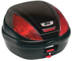 GIVI ΜΠΑΓΑΖΙΕΡΑ+ΒΑΣΗ GIVI E370N MONOLOCK-REG 39L ΜΑΥΡΗ