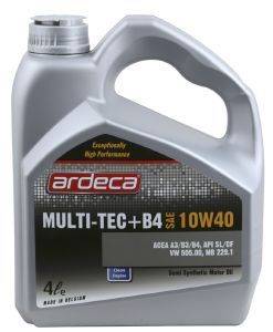 ΗΜΙΣΥΝΘΕΤΙΚΟ ΛΑΔΙ ARDECA ΓΙΑ 4ΧΡΟΝΟΥΣ MULTI-TEC+B4 10W-40 4L ΗΜΙΣΥΝΘΕΤΙΚΟ ΛΑΔΙ ARDECA ΓΙΑ 4ΧΡΟΝΟΥΣ MULTI-TEC+B4 10W-40 4L