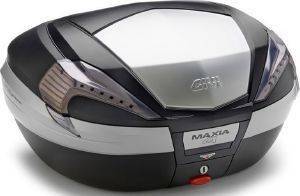 GIVI ΜΠΑΓΑΖΙΕΡΑ GIVI V56NT MAXIA 4 MONOKEY-REG; 56L ΜΑΥΡΟ/ΑΣΗΜΙ TECH