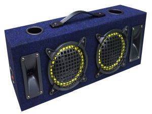 ������ ����� SCREAM 10 - 250W - 4/8 OHM (2 SUBWOOFER 150 MM/2 TWEETER 25 MM) 60 � 16 � 22CM - 1 ���