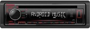   KENWOOD KDC-120UR RED  450W,USB,AUX IN, UNIVERSAL