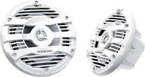  KENWOOD KFC-1653MRW 16CM 2-WAY FLUSH MOUNT MARINE SPEAKER SYSTEM 150W/50W RMS