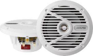  ALPINE SPS-M601W 16.5CM 2-WAY COAXIAL SPEAKER 100W/30W RMS