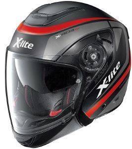  X-403 GT MERIDIAN N-COM 12 FLAT BLACK (XXL)