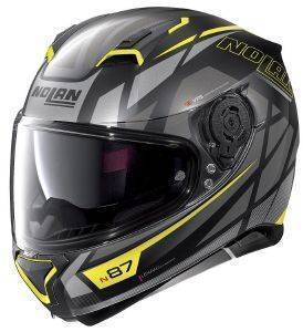  NOLAN N87 ORIGINALITY N-COM 70 FLAT BLACK (XXL)
