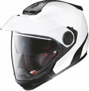 Q������ NOLAN N40-5 GT CLASSIC N-COM 05 METAL WHITE (XXL)