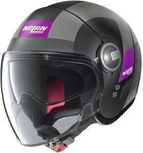  NOLAN N21 VISOR SPHEROID 52 FLAT BLACK (XS)