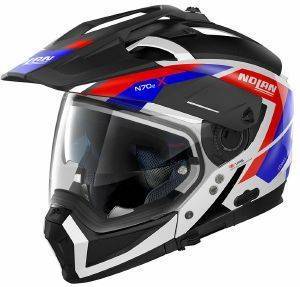  NOLAN N70-2 X GRANDES ALPES N-COM 26 METAL WHITE (XL)