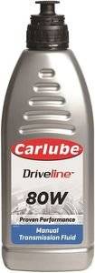 ��������� 80W ���������� API GL-4 ��� ����������� ������� ��������� CARLUBE DRIVELINE 1L