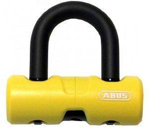 ABUS ΚΛΕΙΔΑΡΙΑ ΔΙΣΚΟΦΡΕΝΟΥ ABUS 405 MINI MOTO ΚΙΤΡΙΝΗ