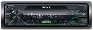 CAR RADIO SONY DSX-A212UI GREEN 4X55W/AUX/ USB/IPOD/IPHONE CAR RADIO SONY DSX-A212UI GREEN 4X55W/AUX/ USB/IPOD/IPHONE