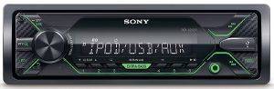 CAR RADIO SONY DSX-A212UI GREEN 4X55W/AUX/ USB/IPOD/IPHONE