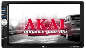  AKAI CA-2DIN7135S CAR RADIO 7\'\' MULTIMEDIA WITH BLUETOOTH, MIRRORLINK, USB, SD, AUX-IN.