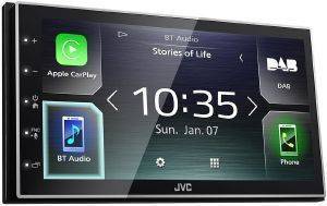  JVC KW-M745DBT 6.8\'\' 50WX4.BLUETOOTH,USB.IPHONE & ANDROID