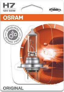 OSRAM 1 ΛΑΜΠΑ ΑΛΟΓΟΝΟΥ H7 55W OSRAM (64210-01B)