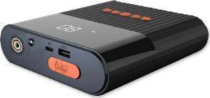 4SMARTS POWER BANK PITSTOP 3 IN1 WITH JUMP STARTER & COMPRESSOR 8800MAH BLACK (4S468731