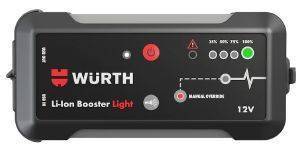 WURTH ΜΟΝΑΔΑ ΒΟΗΘΗΤΙΚΗΣ ΕΚΚΙΝΗΣΗΣ WURTH BOOSTER LIGHT 12 V ΙΟΝΤΩΝ ΛΙΘΙΟΥ (0772040000)