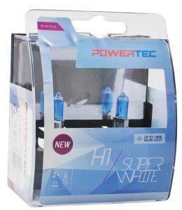 H1 12V 55W 3.450K P14.5 POWERTECK SUPERWHITE 2.