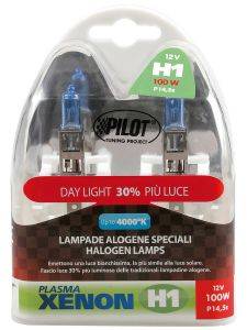 PILOT PROJECT 12V H1 PLASMA - XENON 3.600K (+30%) 100W BLISTER (62,5MM) - 2 ΤΕΜ.