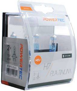 M-TECH H7 12V 55W 3.250K +130% PX26D POWERTECK PLATINIUM 2ΤΕΜ. M-TECH