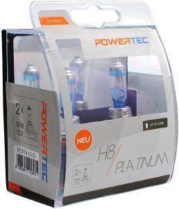 M-TECH H8 12V 35W 3.250K +130% PGJ19-1 POWERTECK PLATINIUM 2ΤΕΜ. M-TECH