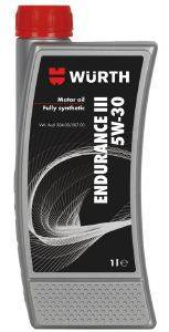 ΛΑΔΙ ΜΗΧΑΝΗΣ WURTH ENDURANCE III 5W30 1L (0897005301) ΛΑΔΙ ΜΗΧΑΝΗΣ WURTH ENDURANCE III 5W30 1L (0897005301)