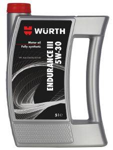 ΛΑΔΙ ΜΗΧΑΝΗΣ WURTH ENDURANCE III 5W30 5L (0897005302) ΛΑΔΙ ΜΗΧΑΝΗΣ WURTH ENDURANCE III 5W30 5L (0897005302)