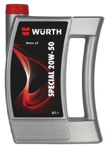 WURTH ΛΑΔΙ ΜΗΧΑΝΗΣ WURTH SPECIAL 20W50 5L (0897720502)