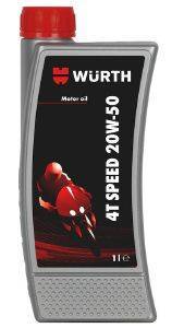 ΛΑΔΙ ΜΗΧΑΝΗΣ WURTH 4Τ SPEED 20W50 1L (0897820501) ΛΑΔΙ ΜΗΧΑΝΗΣ WURTH 4Τ SPEED 20W50 1L (0897820501)