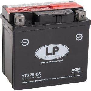   LP YTZ7S-BS (ACID-AGM) 12V 6AH 113X70X105MM