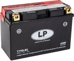   LP YT9B-BS (ACID-AGM) 12V 8AH 150X70X105MM