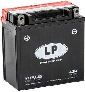   LP YTX9A-BS (ACID-AGM) 12V 9AH 135X75X139MM