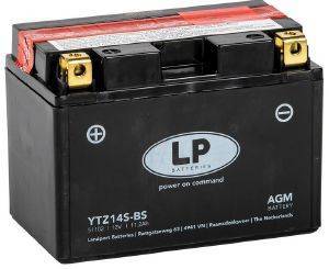   LP YTZ14S-BS (ACID-AGM) 12V 11.2AH 151X87X110MM