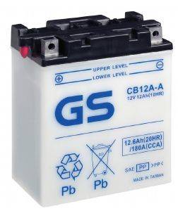   GS CB12A-A (DRY) 12V 12.6AH 136X81X162MM