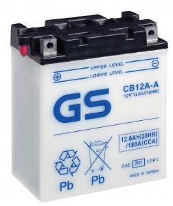ΜΠΑΤΑΡΙΑ ΜΗΧΑΝΗΣ GS CB12A-A (DRY) 12V 12.6AH 136X81X162MM ΜΠΑΤΑΡΙΑ ΜΗΧΑΝΗΣ GS CB12A-A (DRY) 12V 12.6AH 136X81X162MM