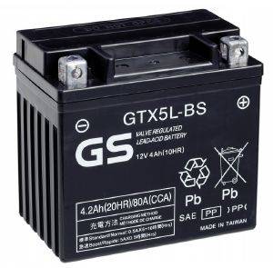   GS GTX5L-BS (ACID-AGM) 12V 4.2AH 114X71X106MM