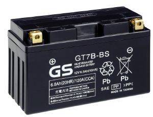   GS GTX7A-BS (ACID-AGM) 12V 6.8AH 151X66X94MM