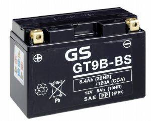   GS GT9B-BS (ACID-AGM) 12V 8.4AH 150X70X105MM