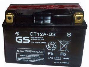 �������� ������� GS GT12A-BS (ACID-AGM) 12V 10.5AH 151X88X105MM