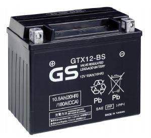 ΜΠΑΤΑΡΙΑ ΜΗΧΑΝΗΣ GS GTX12-BS (ACID-AGM) 12V 10.5AH 151X88X131MM ΜΠΑΤΑΡΙΑ ΜΗΧΑΝΗΣ GS GTX12-BS (ACID-AGM) 12V 10.5AH 151X88X131MM