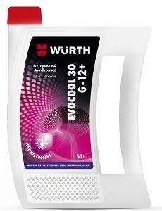 WURTH ΑΝΤΙΨΥΚΤΙΚΟ ΥΓΡΟ WURTH EVOCOOL 30 CON G12+ 5L (5861112005)